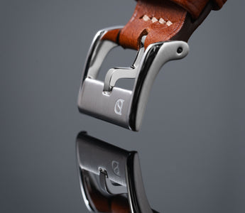 New Buckle and Improved Handcrafted Leather Straps