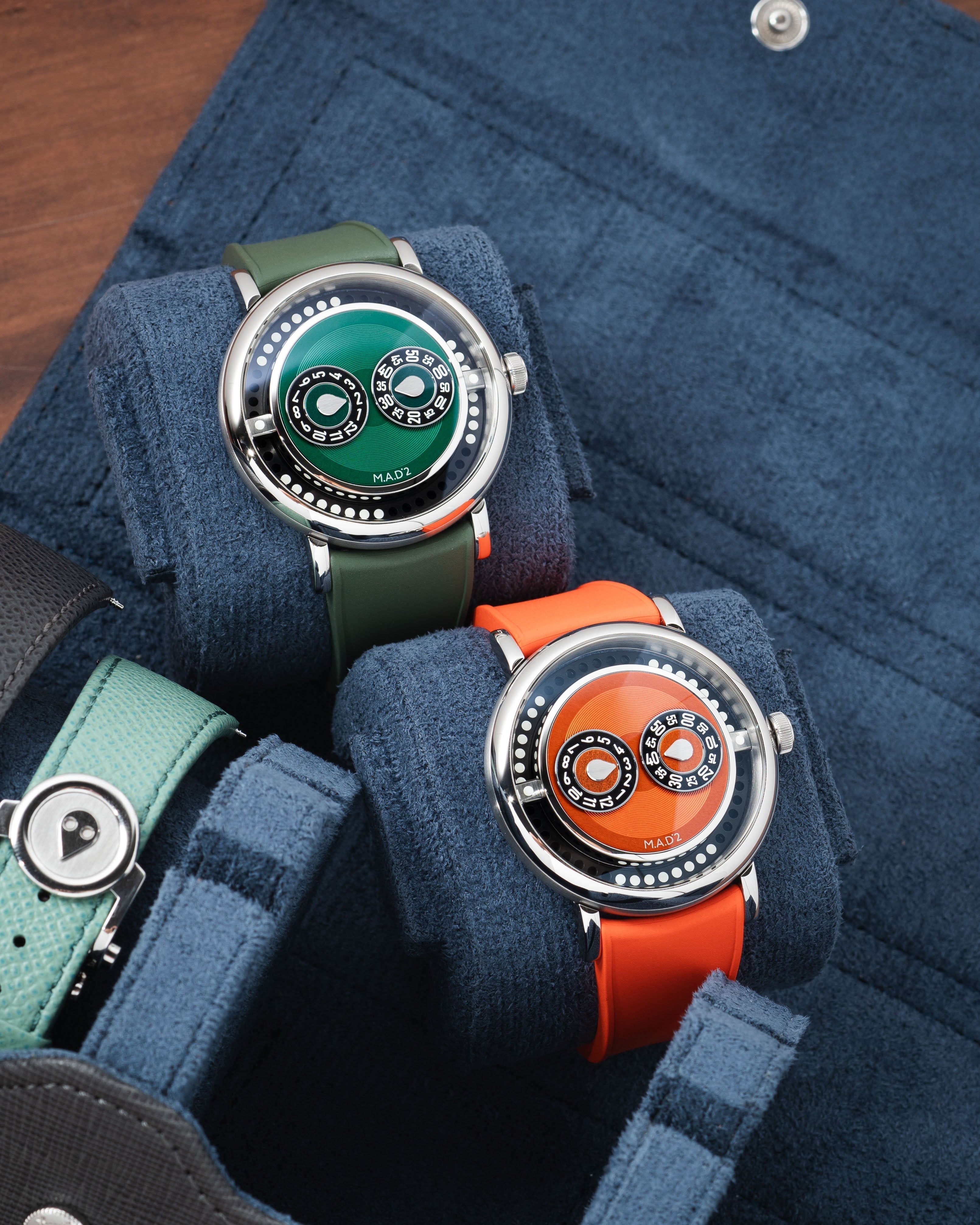 Curved CTS Rubber Straps for MB&F M.A.D.2 – Delugs
