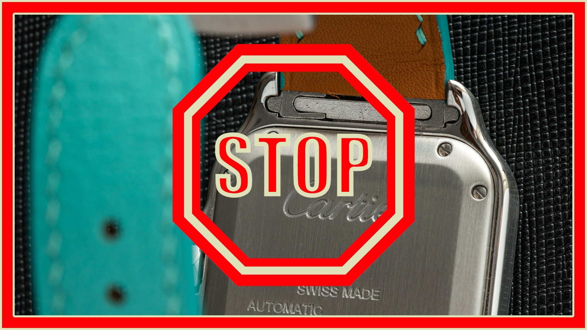 We're Stopping the Sales of Our Santos de Cartier Straps