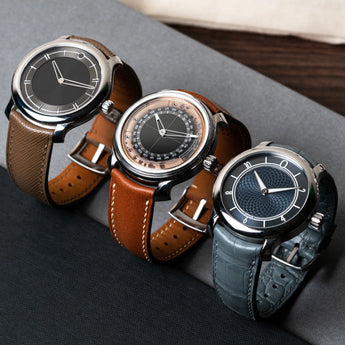 Curved Leather Straps