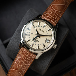 Copper Ostrich Leg Signature Strap