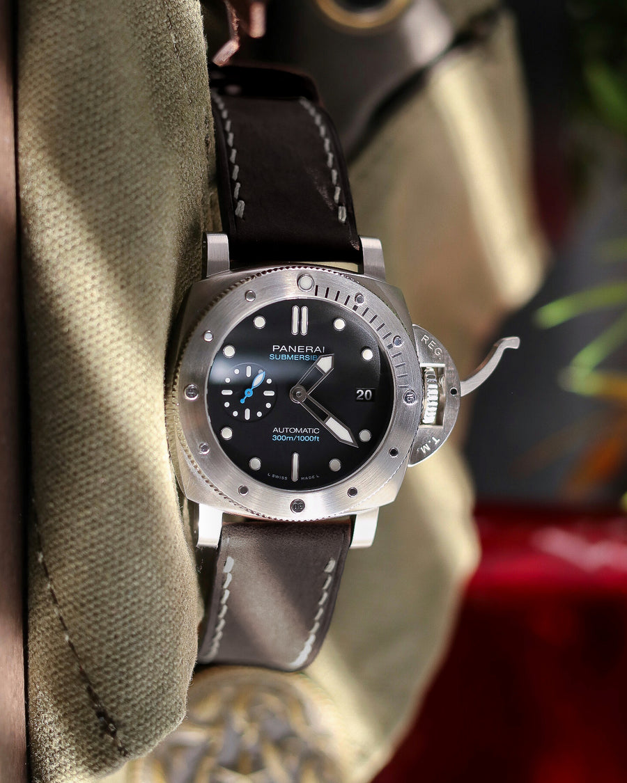 Mocha Crazy Horse Chunky Strap