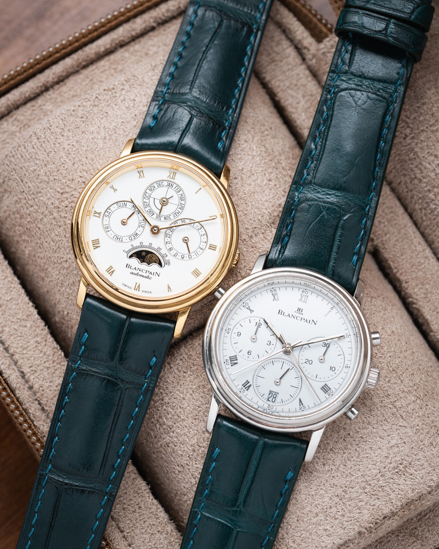 Matte Boreal Green Alligator Signature Strap