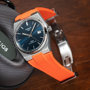 Orange CTS Rubber Strap for Tissot PRX