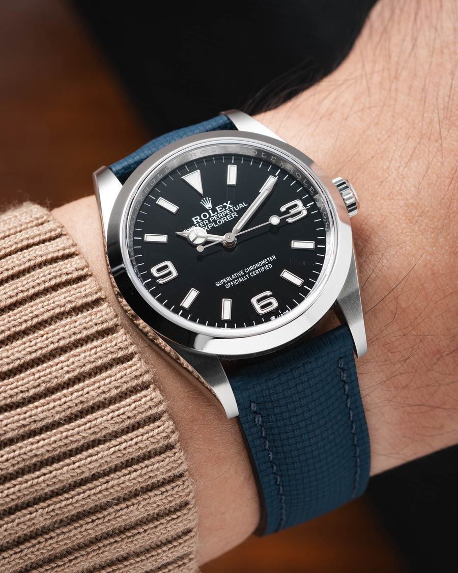 Navy Sailcloth Signature Strap