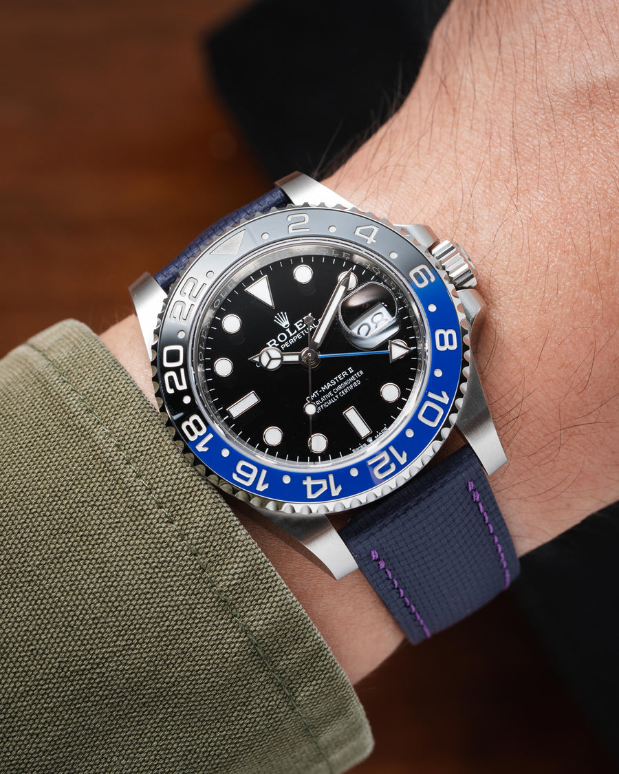 Purple Sailcloth Signature Strap