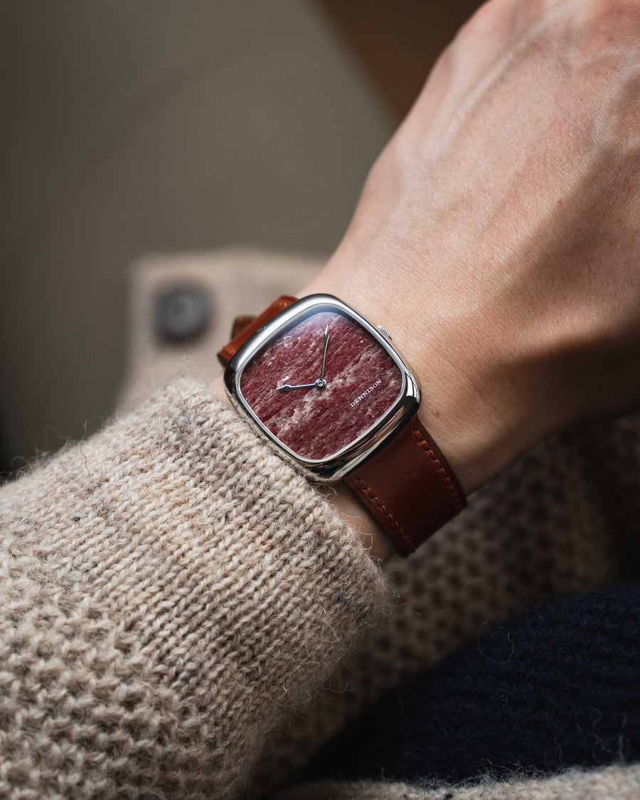 Mahogany Shell Cordovan Slim Strap