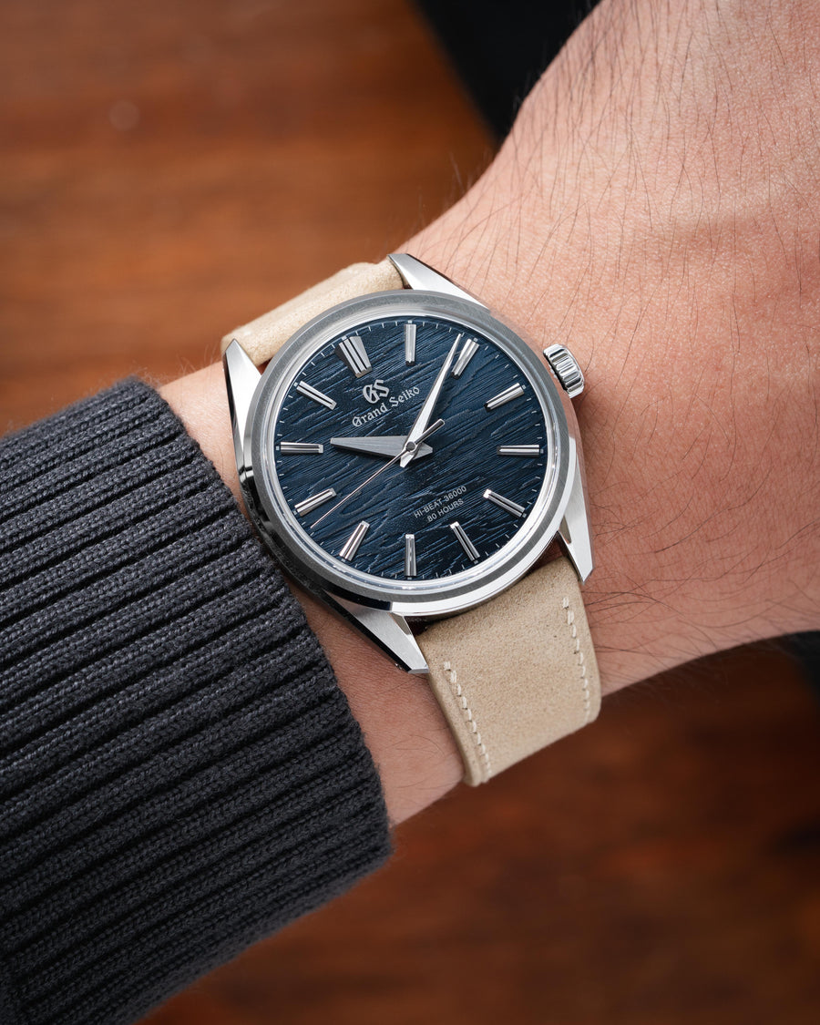Sand Nubuck Slim Strap