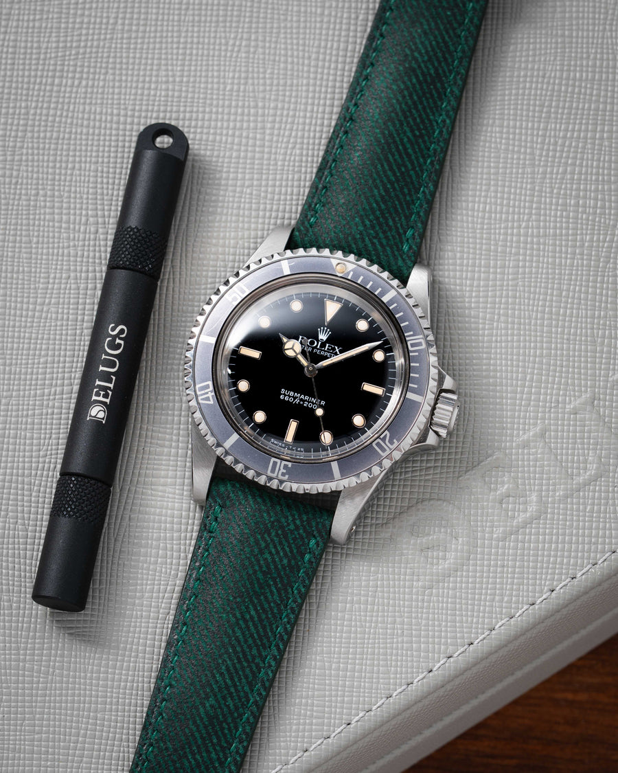 Emerald Green Denim Signature Strap