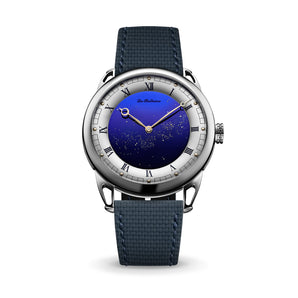 Navy Sailcloth Slim Strap for De Bethune