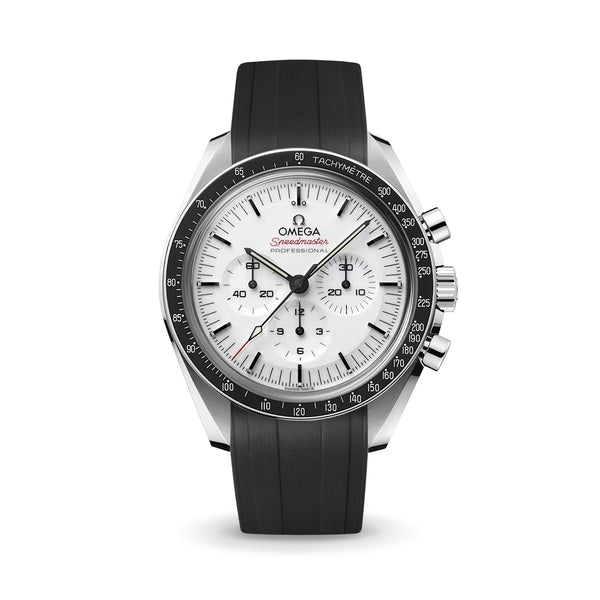 Black CTS Rubber Strap for Omega Speedmaster & Swatch MoonSwatch