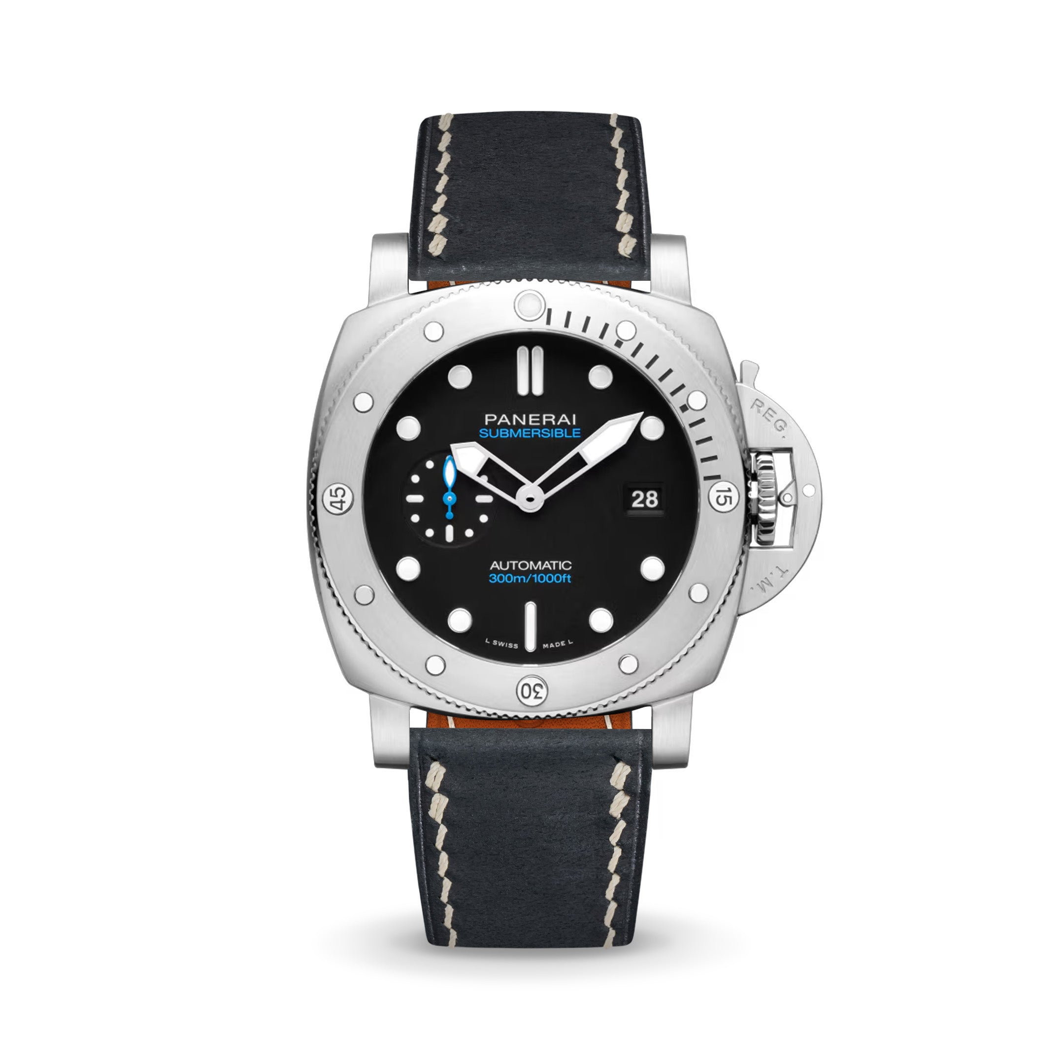 Black Crazy Horse Chunky Strap – Delugs