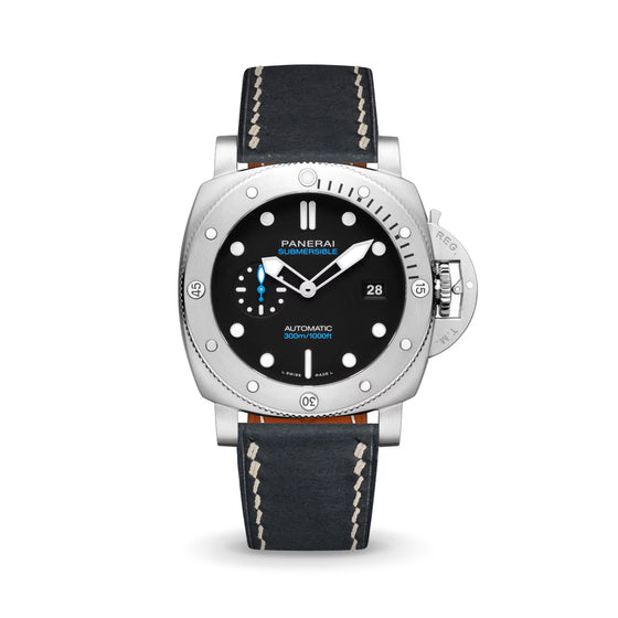 Black Crazy Horse Chunky Strap