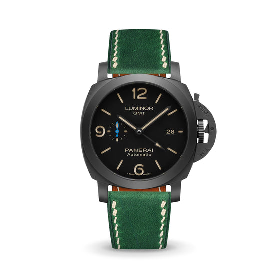Overstock: Green Crazy Horse Chunky Strap