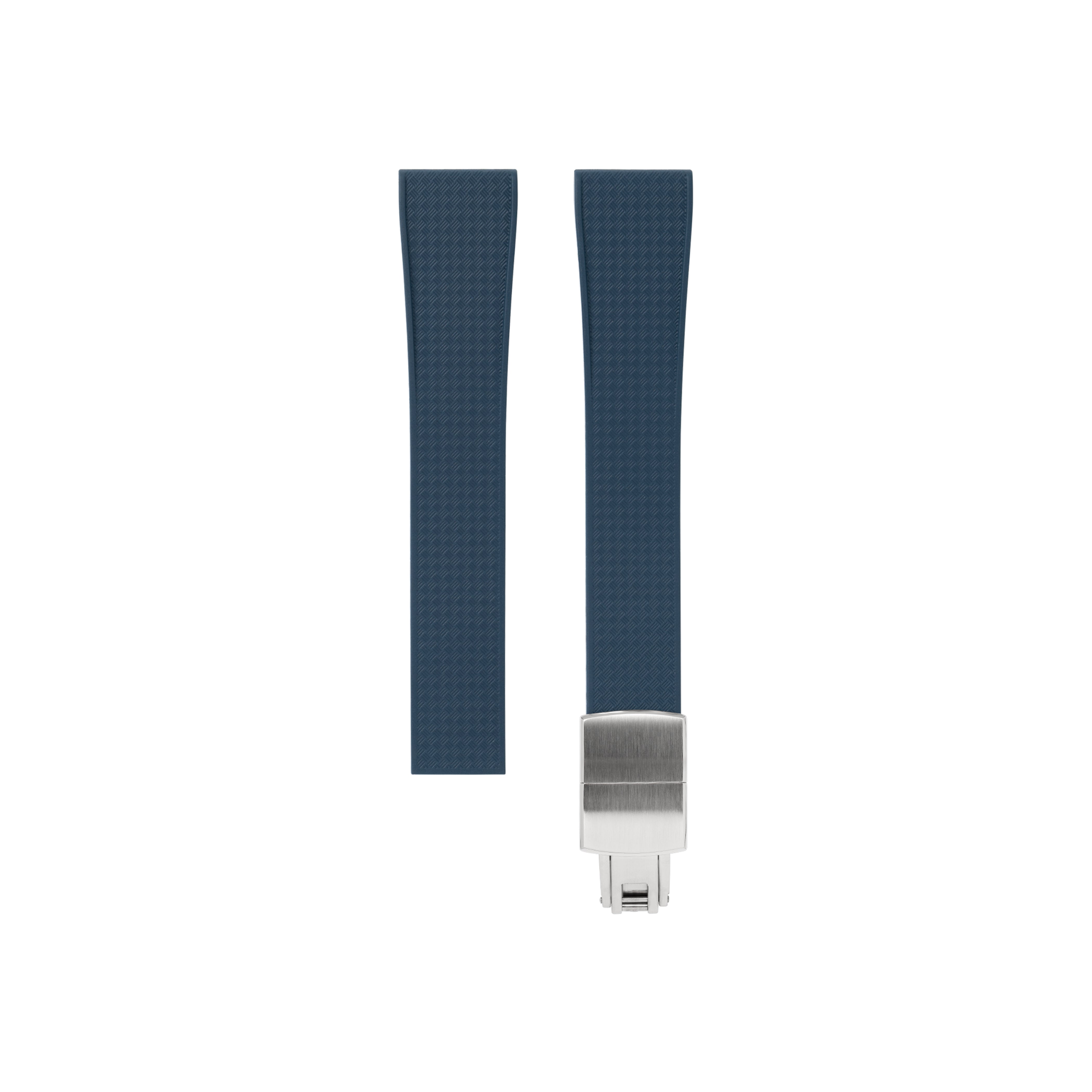 Navy Tropical Rubber CTS Strap – Delugs - Main Image