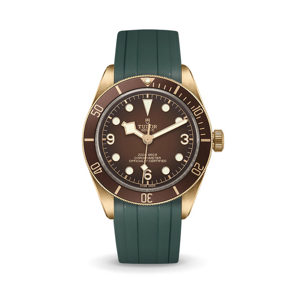 Delugs Emerald Green CTS Rubber Strap for Tudor BB58 Rubber Watch Strap