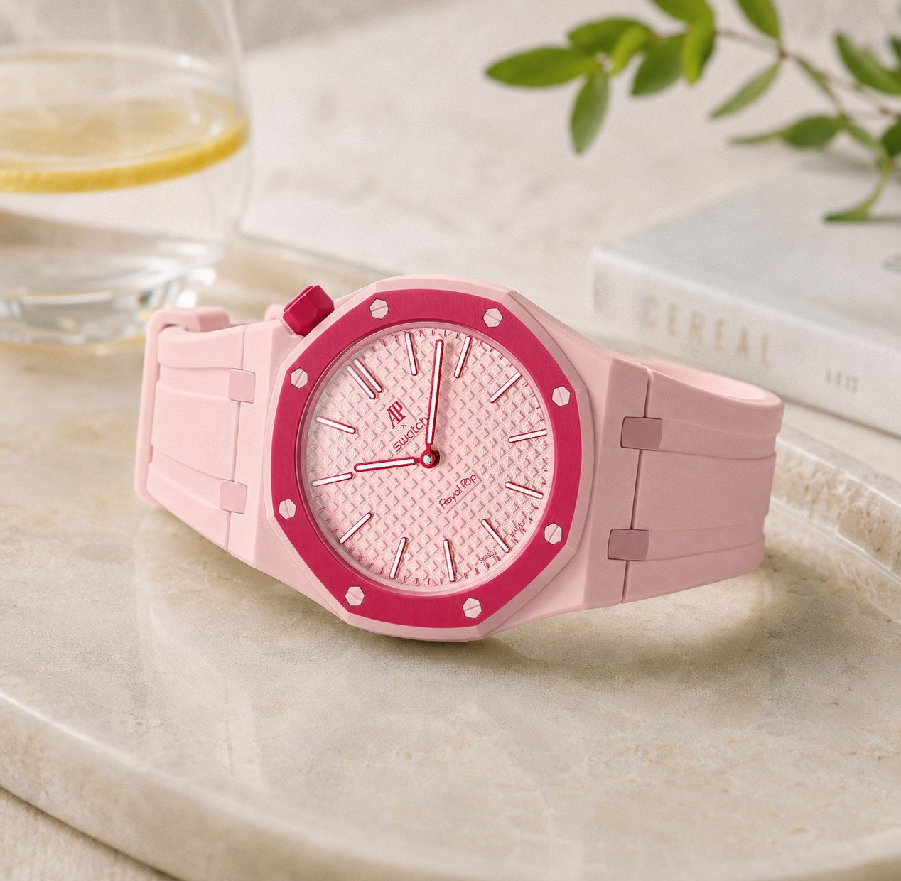 Case-Strap for the Swatch x AP Royal Pop Otto Rosso — Delugs