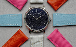 Strap Guide: A. Lange & Söhne Saxonia Thin Copper-Blue