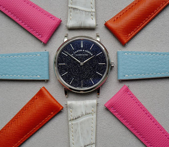 Strap Guide: A. Lange & Söhne Saxonia Thin Copper-Blue