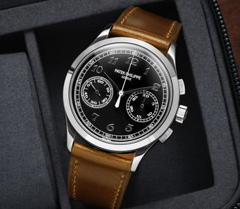 Alpina Startimer Pilot Heritage with cognac shell cordovan strap