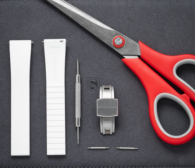 How to Cut Your Rubber Cut-to-Size straps to size! – Delugs