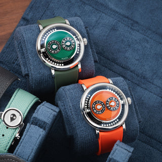 Curved CTS Rubber Straps for MB&F M.A.D.2 — Delugs watch strap blog