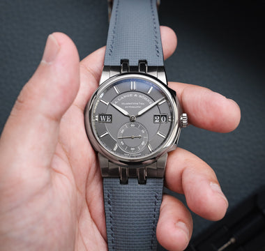 Redefining Sporty Elegance: Delugs Straps for the A. Lange &amp; Söhne Odysseus in White Gold
