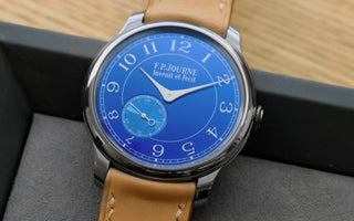 Strap Guide: F.P.Journe Chronometre Bleu