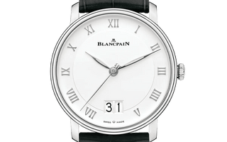 Blancpain Villeret Grande Date watch with white dial