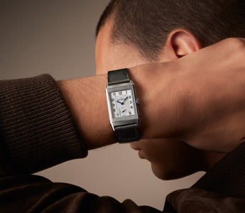 JLC Reverso Classic Medium on wrist