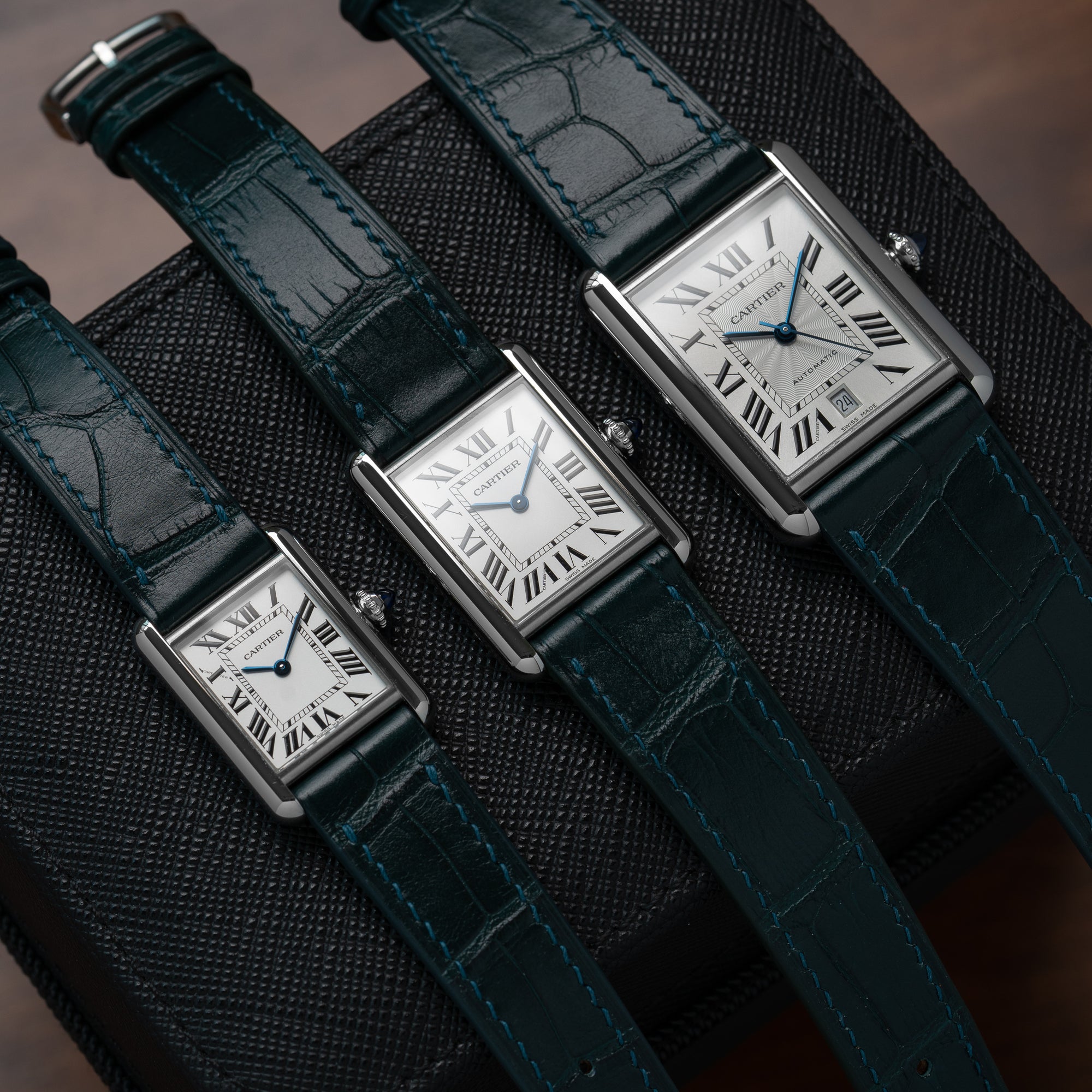 How do the Cartier Tank Straps differ from Regular Straps?