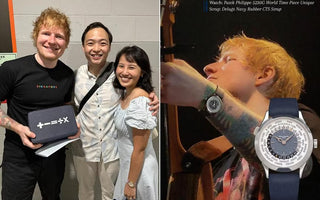 The Straits Times: Ed Sheeran wears strap from S’pore brand Delugs for his ‘priceless’ Patek Philippe watch