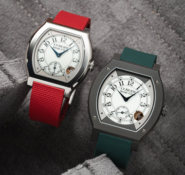 An Elegant Statement — Debuting the Sailcloth CTS Rubber Strap for the F.P. Journe Élégante
