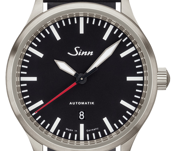 Sinn 836 ref 836.010 pilot watch with black dial