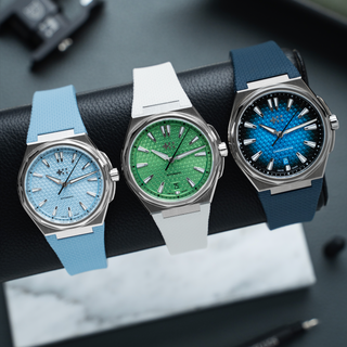 Textural Integration — Presenting Our Sailcloth CTS Rubber Strap For Christopher Ward's The Twelve