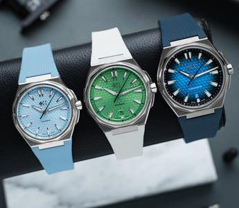 Textural Integration — Presenting Our Sailcloth CTS Rubber Strap For Christopher Ward's The Twelve