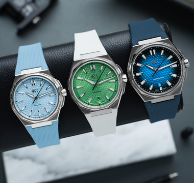 Textural Integration — Presenting Our Sailcloth CTS Rubber Strap For Christopher Ward's The Twelve