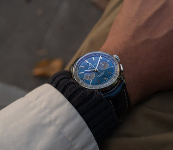 Breitling Premier B01 Chronograph 42 AB0118 on wrist