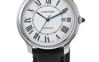 Cartier Ronde Must de Cartier 40mm with silver dial and Roman numerals