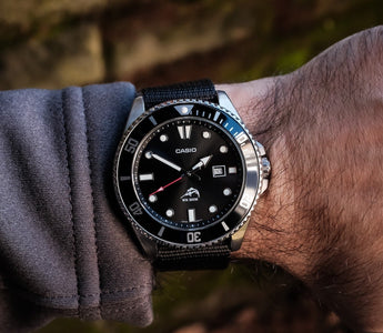 Casio Duro MDV-106 on wrist