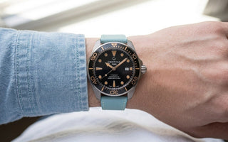 Certina DS Action Diver on Colibri Chevre Slim Strap