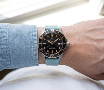 Certina DS Action Diver on Colibri Chevre Slim Strap