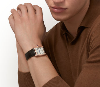 Cartier Tank Louis Cartier on wrist
