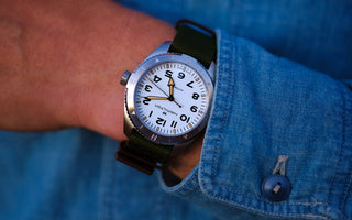 Hamilton Khaki Field Expedition H70315 on wrist