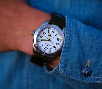 Hamilton Khaki Field Expedition H70315 on wrist