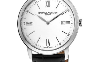 Baume & Mercier Classima white dial dress watch