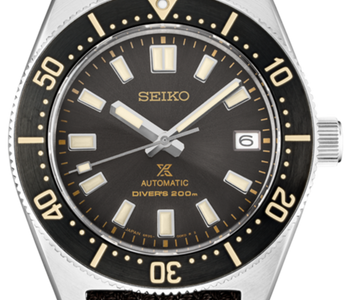 Seiko Prospex 62MAS SPB239 diver watch with gilt dial