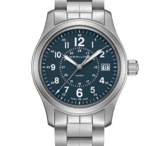 Hamilton Khaki Field Quartz 38mm blue dial