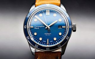 Christopher Ward C65 Trident blue dial 41mm automatic dive watch