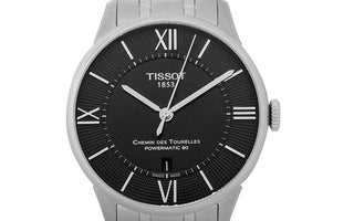 Tissot Chemin des Tourelles Powermatic 80 with black dial